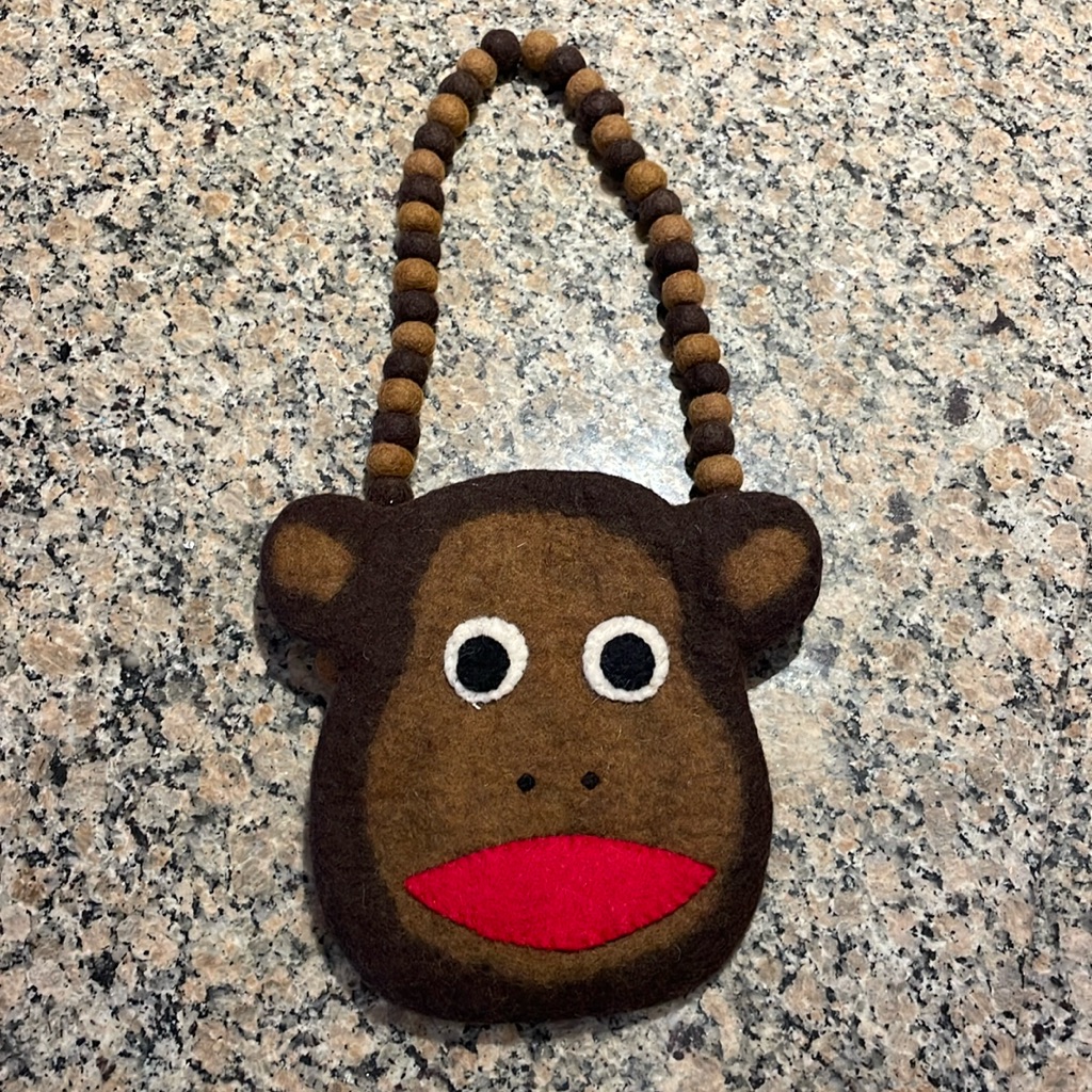 Felted Monkey Purse